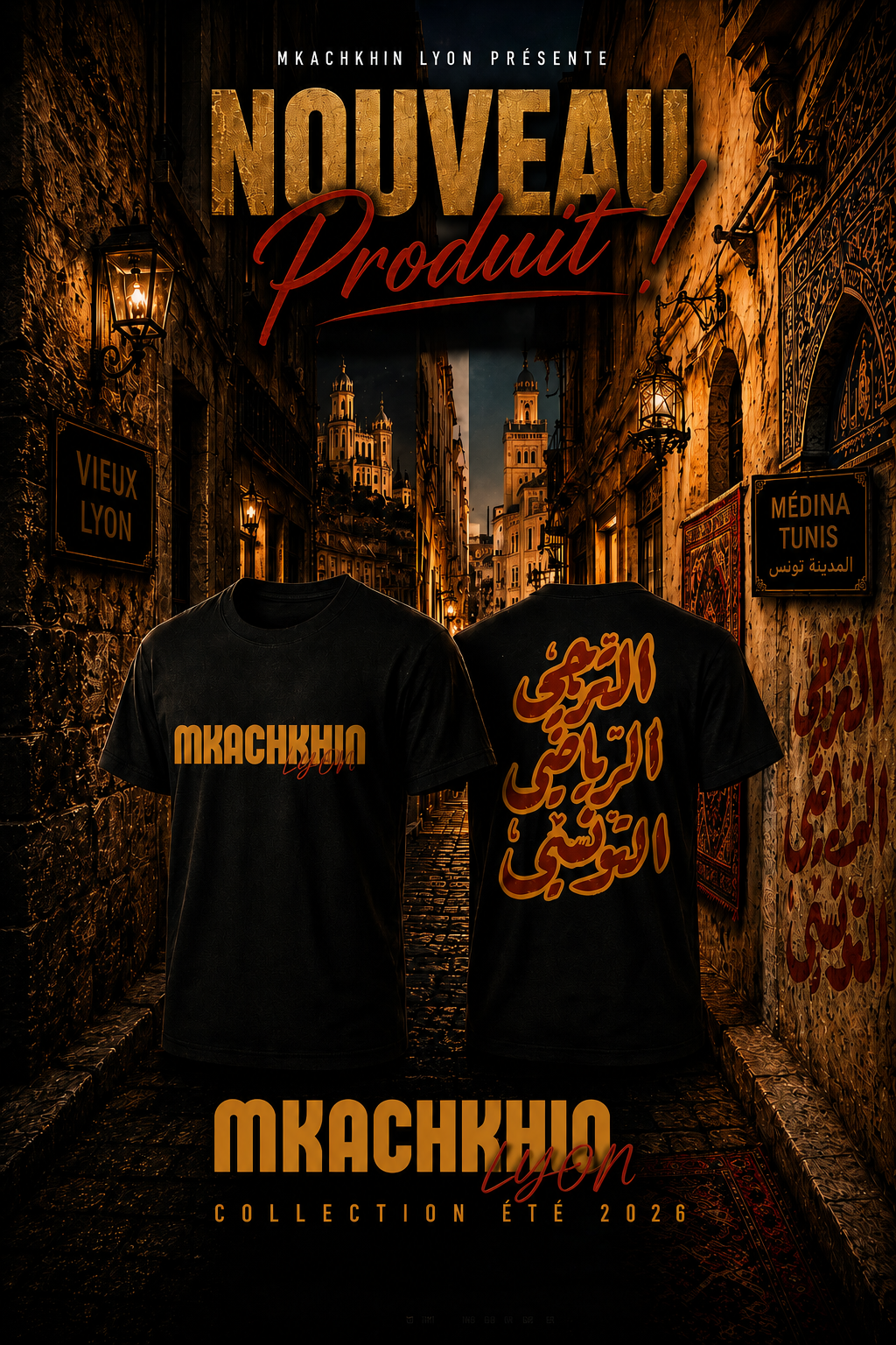 T-shirt Cellule MKACHKHIN LYON
